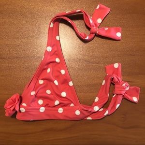J. Crew Polka Dot Bikini Top